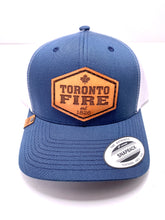 Load image into Gallery viewer, TORONTO FIRE Leather Patch Trucker
